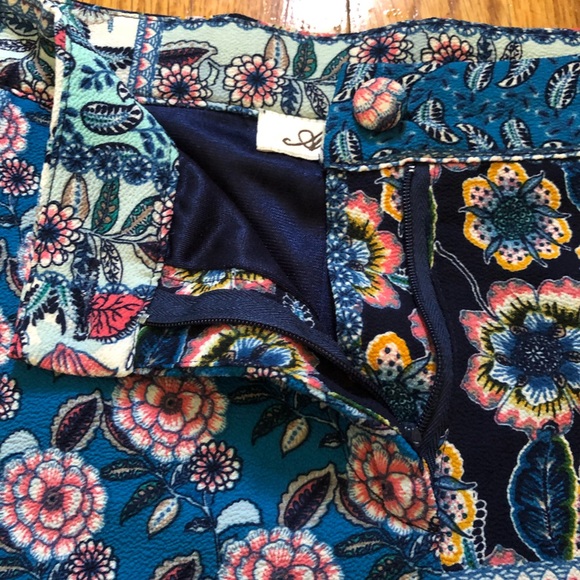 Blue patterned shorts - Picture 3 of 6